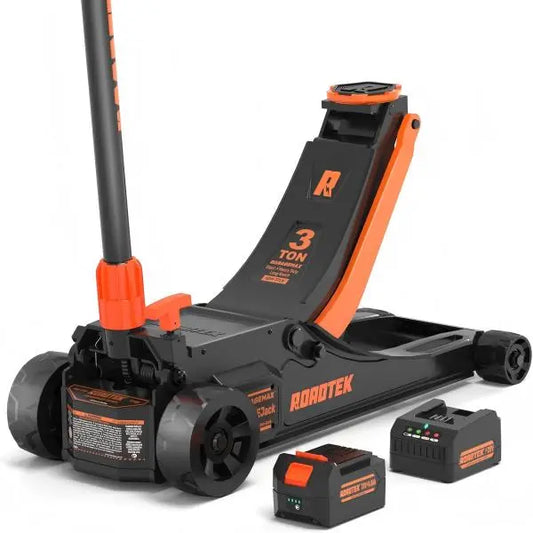 Today's Price: $43🔥 ROADTEK 3-Ton Electric Floor Jack. Limited stock available.
