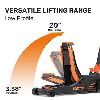 Today's Price: $43🔥 ROADTEK 3-Ton Electric Floor Jack. Limited stock available.