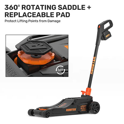 Today's Price: $43🔥 ROADTEK 3-Ton Electric Floor Jack. Limited stock available.
